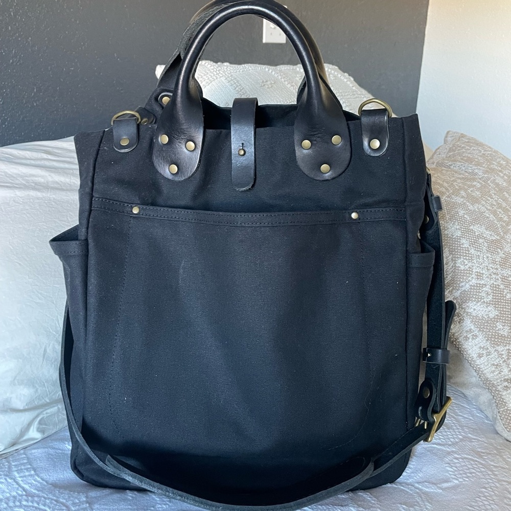 Winter Session Garrison Waxed Canvas Carryall